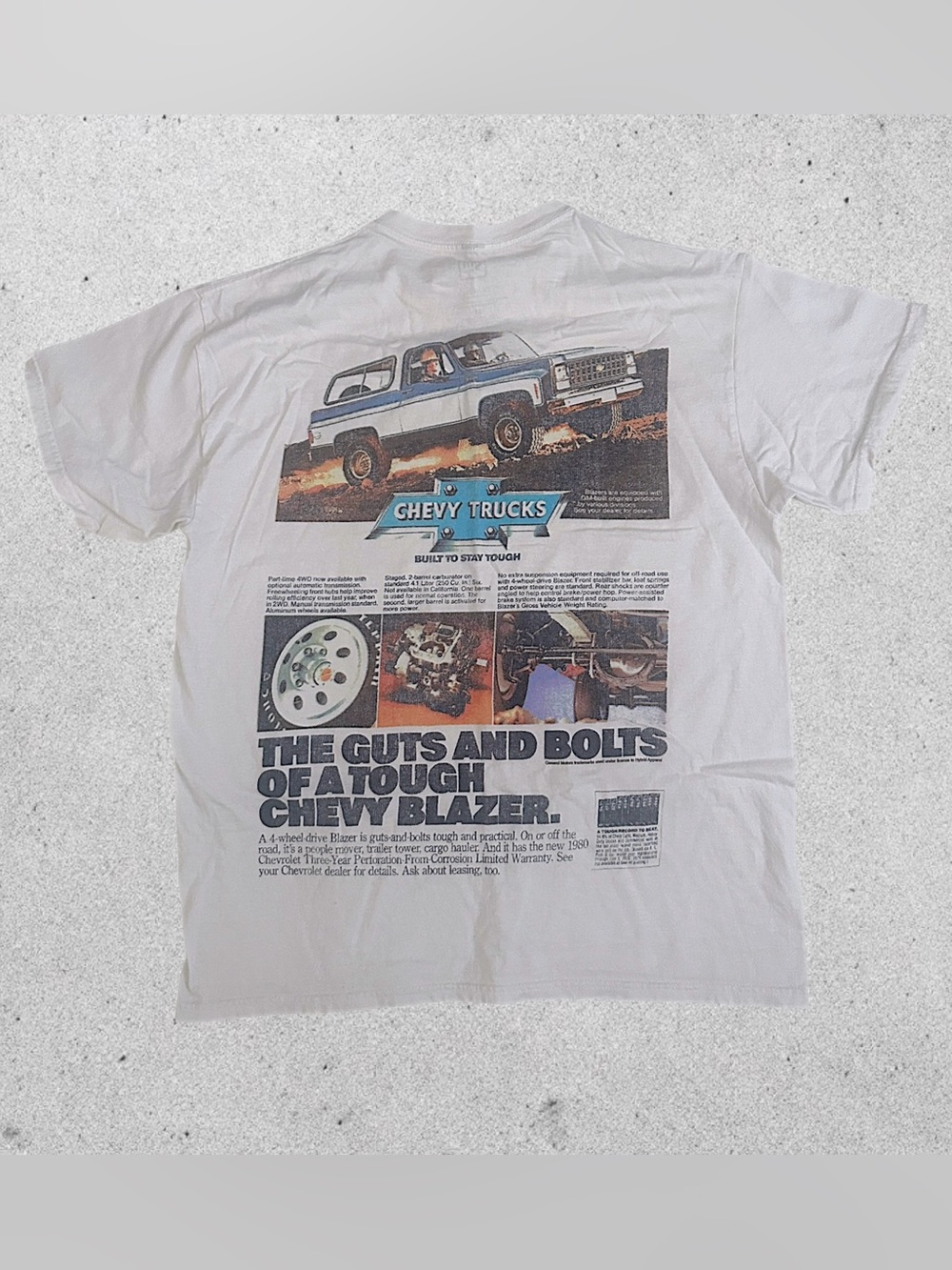 GM Chevy Official License Retro Tee